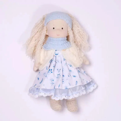 30cm New Waldorf Handmade Cotton Stuffed Plush Doll Cute Anime Collection Model Room Decoration Festival Gift Children Toys