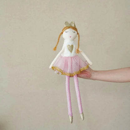 Angel Plush Toy Handmade Ballerina Doll with soft Tutu Girl Stuffed Doll  Elegant Plush Doll for Little Girls